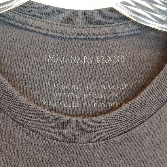 Imaginary Men's Shirt Black Graphic Sz S Teddy Bear Graffiti Color Streetwear - Picture 9 of 10